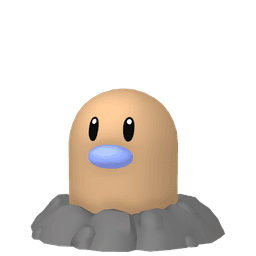 Shiny Diglett
